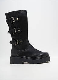 Cizme material neted toc de 4 la 6 cm negru MJUS femme