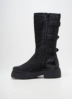 Cizme material neted toc de 4 la 6 cm negru MJUS femeie