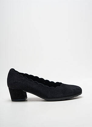 Pantofi cu toc toc pătrat toc de 4 la 6 cm negru GABOR femeie