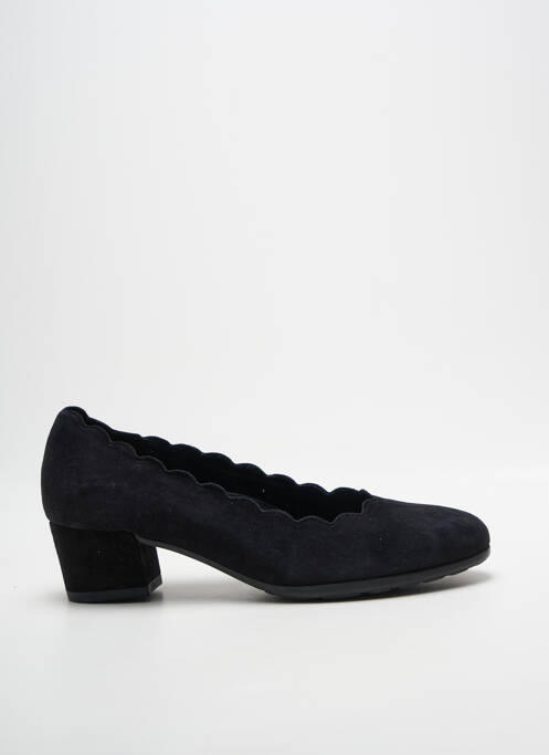 Pantofi cu toc toc pătrat toc de 4 la 6 cm negru GABOR femme