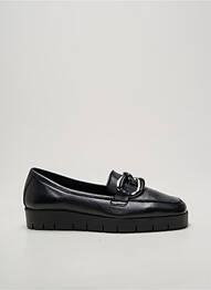 Mocasini vârf pătrat toc plat până la 3 cm negru REQINS femme