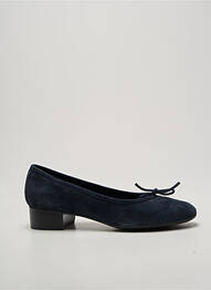 Pantofi cu toc toc plat până la 3 cm albastru REQINS femme