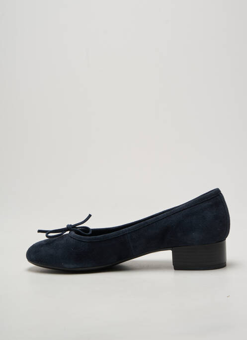 Pantofi cu toc toc plat până la 3 cm albastru REQINS femme