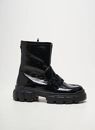 Botine/ghete toc mic toc de 4 la 6 cm negru HOGL femeie