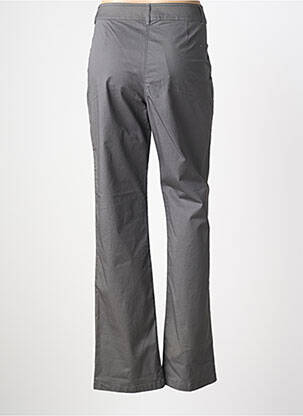 Pantalon drept țesătură poplin mărime normală gri ARMOR LUX femeie