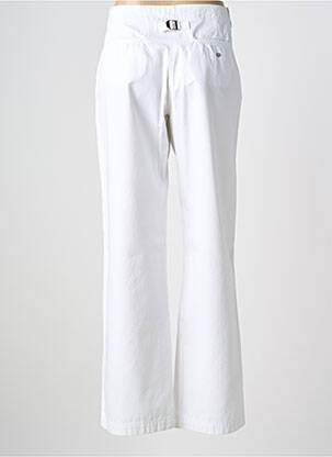 Pantalon chino țesătură poplin mărime normală bej ARMOR LUX femeie