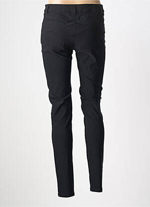 Pantalon slim țesătură poplin mărime normală negru SOLOLA femeie