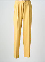 Pantalon slim mărime normală mărime normală galben PRUNELLE femme