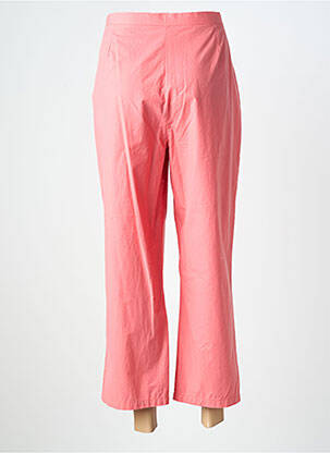 Pantalon 7/8 țesătură poplin mărime normală roz ARMOR LUX femeie