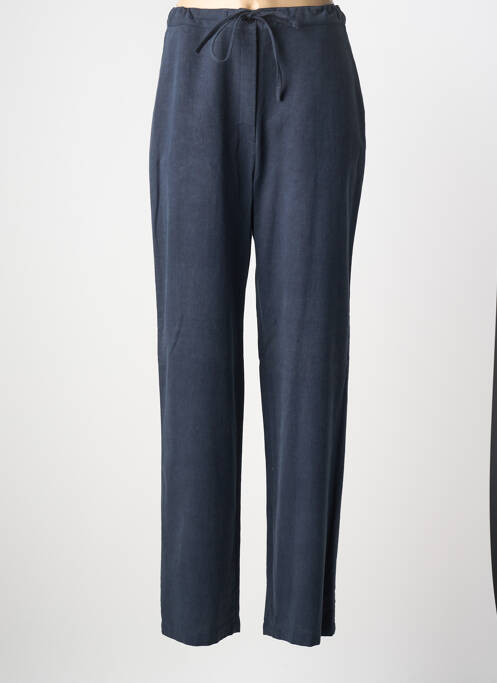 Pantalon drept țesătură poplin mărime normală albastru ARMOR LUX femme