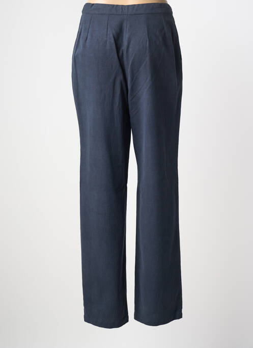 Pantalon drept țesătură poplin mărime normală albastru ARMOR LUX femme