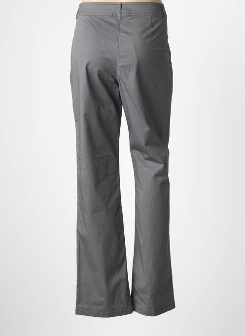 Pantalon drept țesătură poplin mărime normală gri ARMOR LUX femme