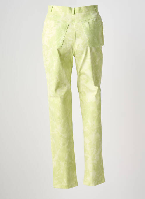 Blugi cu croială slim țesătură brută mărime normală verde FEDORA femme