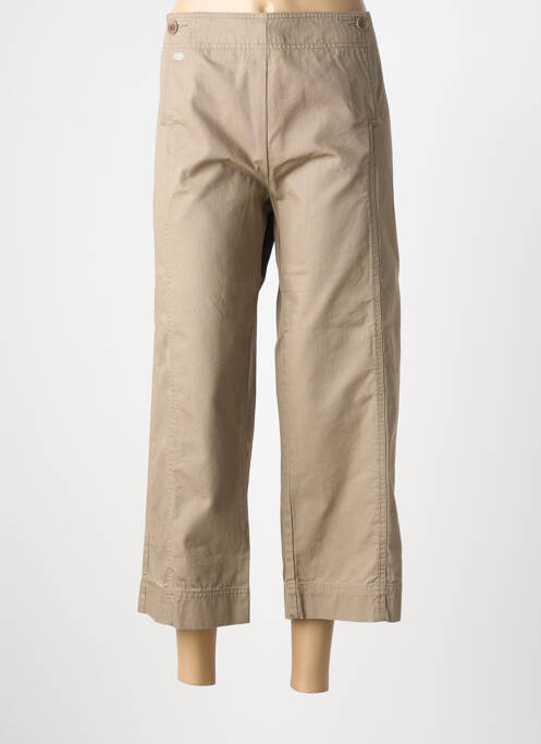 Pantalon trei sferturi croială dreaptă mărime normală verde ARMOR LUX femme