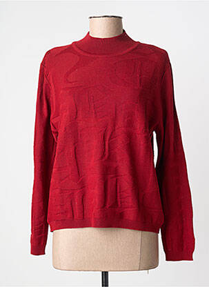 Pulover guler rotund mâneci lungi roșu EDWIGE femme