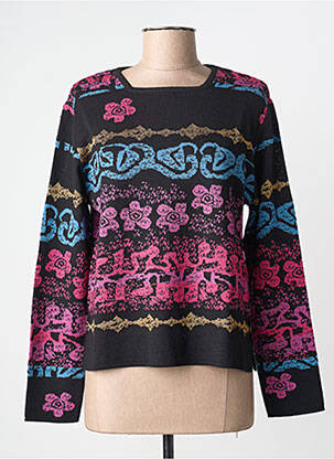 Pulover mâneci lungi mâneci lungi negru EDWIGE femme