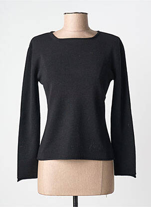 Pulover croială cambrată mâneci lungi negru ARMOR LUX femme