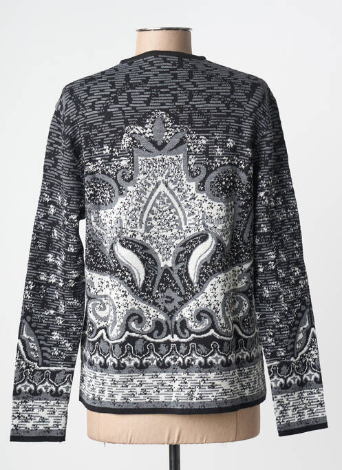 Pulover guler rotund mâneci lungi negru EDWIGE femme