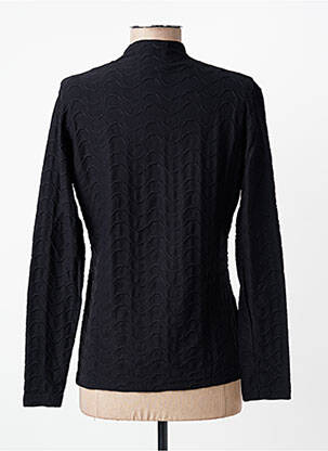 Top elasticitate mâneci lungi negru ENTRACTE femeie