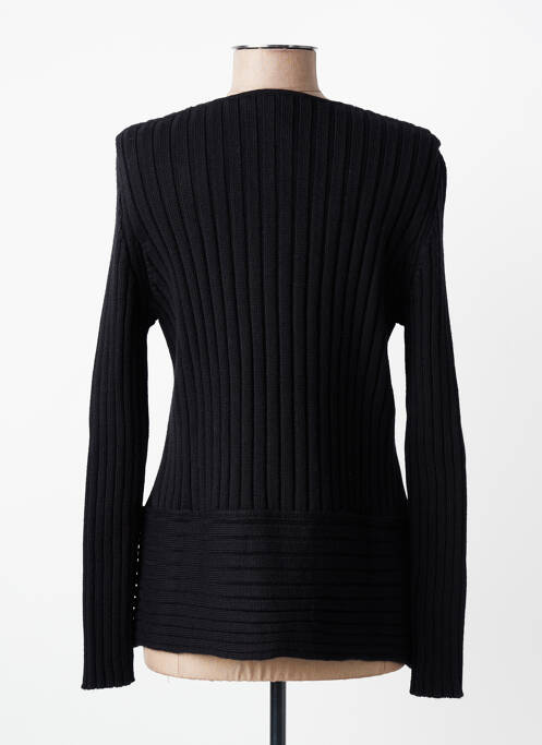 Vestă cu mâneci lungi elasticitate negru FINETTE femme