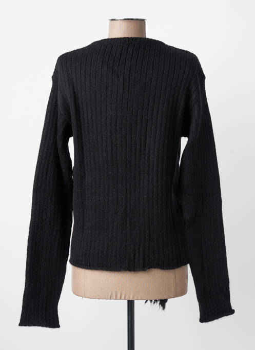 Vestă cu mâneci lungi elasticitate negru CARNET DE BORD femme