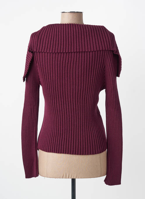 Vestă cu mâneci lungi elasticitate violet FINETTE femme
