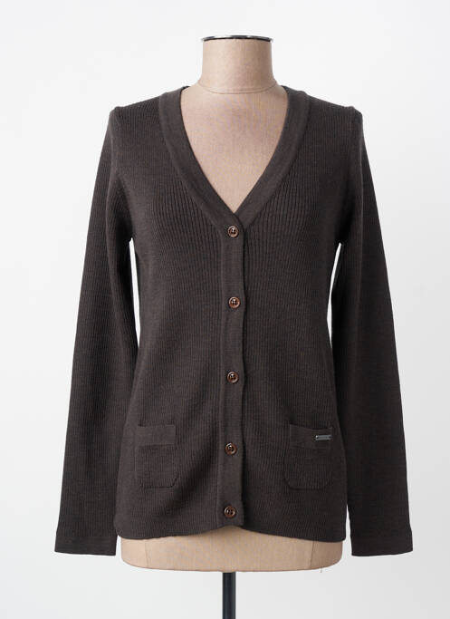 Vestă cu mâneci lungi elasticitate gri ARMOR LUX femme