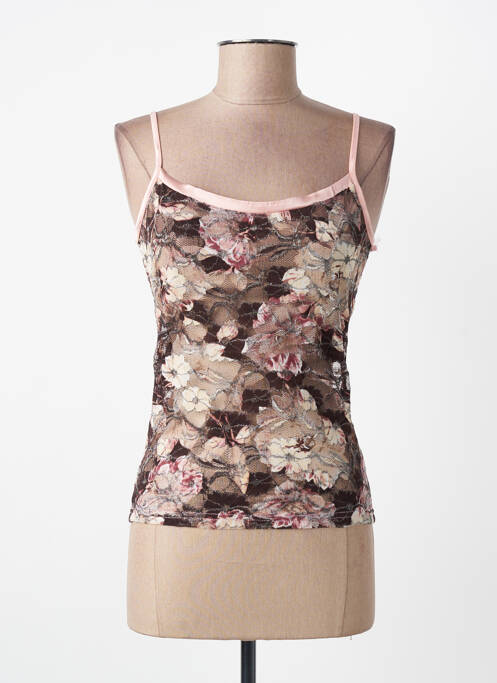 Top elasticitate bretele subțiri roz ENTRACTE femme