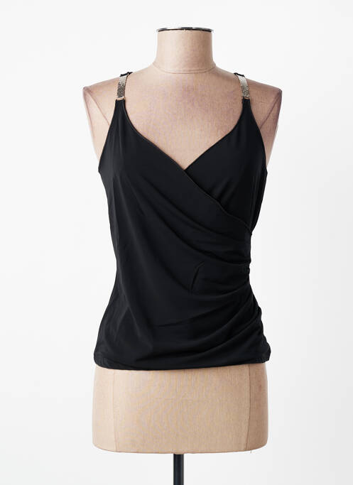 Top elasticitate bretele subțiri negru ENTRACTE femme