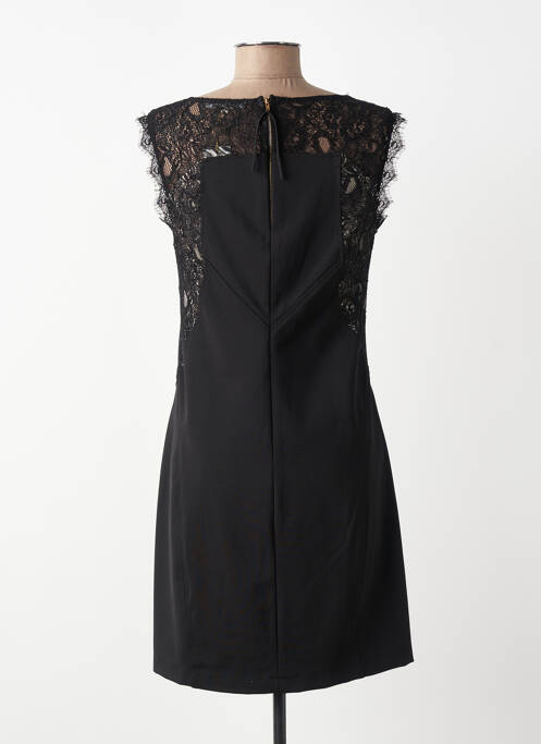 Rochie midi fără mâneci fără mâneci negru ANGE femme