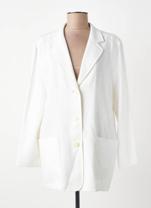 Sacou buzunare alb FEDORA femme