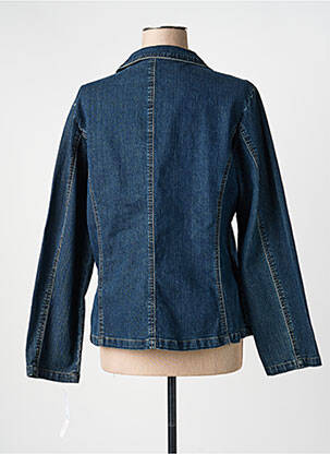 Jachete casual guler tip costum albastru CLAUDE DE SAIVRE femeie