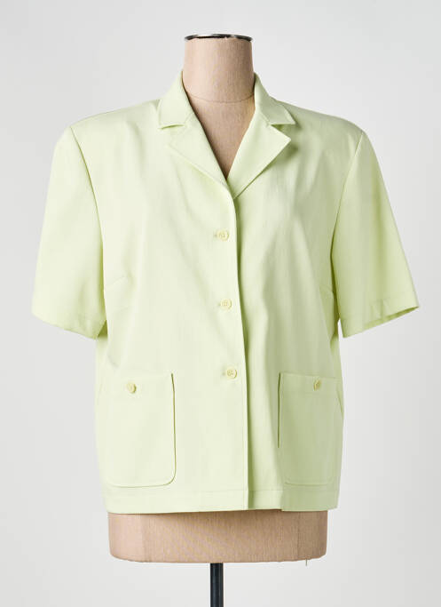 Cămașă mâneci scurte mâneci scurte verde PRUNELLE femme