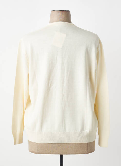 Vestă cu mâneci lungi elasticitate bej MONTAGUT femme