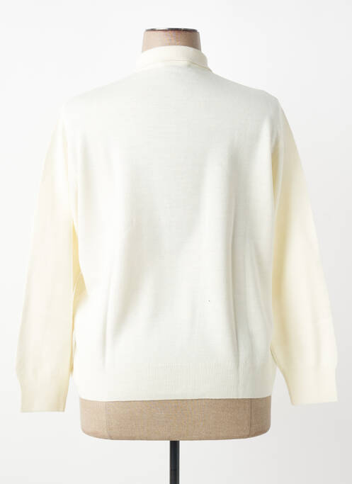 Polo mâneci lungi mâneci lungi bej MONTAGUT femme