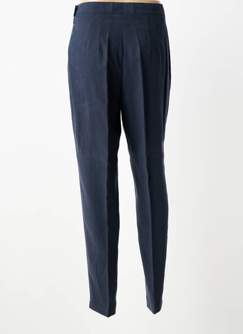 Pantalon slim țesătură poplin mărime normală albastru BIESSE femme