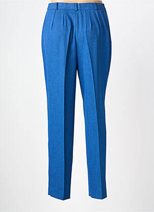 Pantalon drept țesătură crep mărime normală albastru PIER BÉ femeie