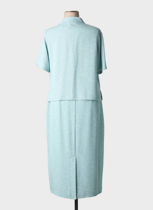 Set fustă croială cambrată albastru PRUNELLE femme