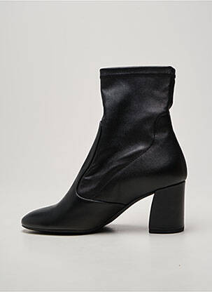 Botine/ghete toc pătrat toc de 4 la 6 cm negru HOGL femeie