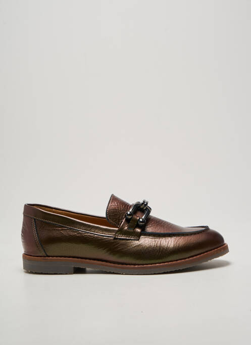 Mocasini chiquet toc plat până la 3 cm verde ALIWELL femme