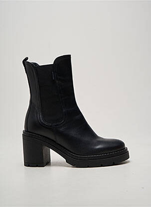 Botine/ghete toc pătrat toc de 7 la 9 cm negru NERO GIARDINI femeie