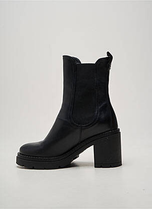 Botine/ghete toc pătrat toc de 7 la 9 cm negru NERO GIARDINI femeie
