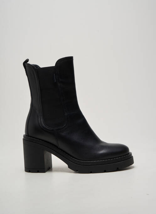Botine/ghete toc pătrat toc de 7 la 9 cm negru NERO GIARDINI femme