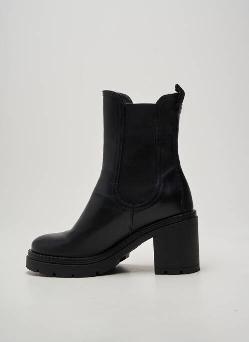 Botine/ghete toc pătrat toc de 7 la 9 cm negru NERO GIARDINI femme
