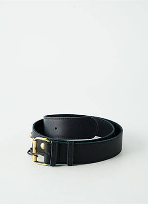 Curea efect material satinat negru VIRGINIE DARLING femeie