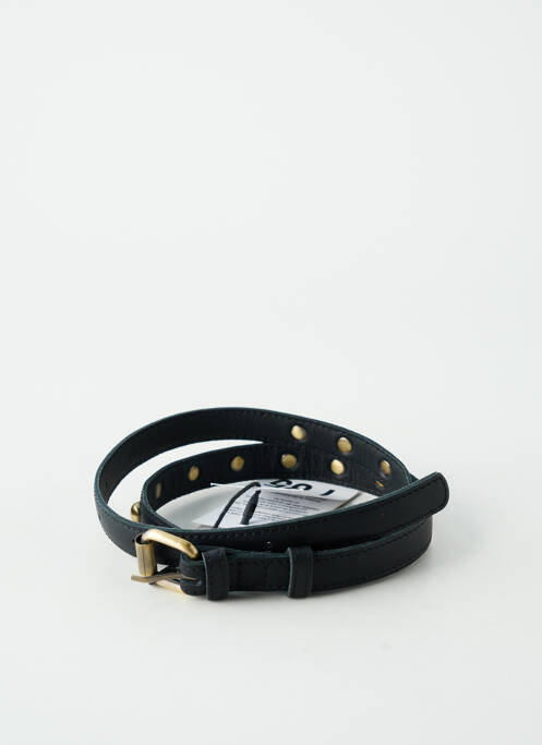 Curea țesătură imitație de piele negru VIRGINIE DARLING femme