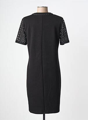 Rochie scurtă mâneci scurte mâneci scurte negru BARBARA LEBEK femeie