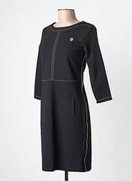 Rochie scurtă mâneci 3/4 mâneci 3/4 negru CHRISTINE LAURE femme