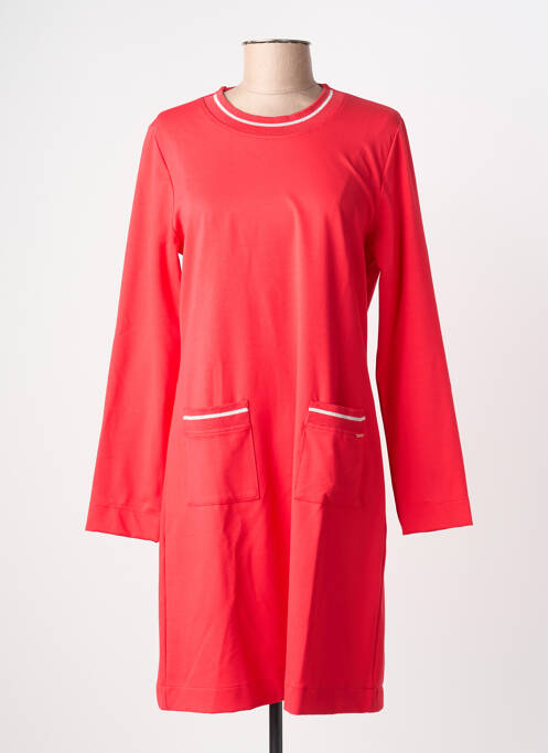 Rochie scurtă mâneci lungi mâneci lungi roșu MALOKA femme