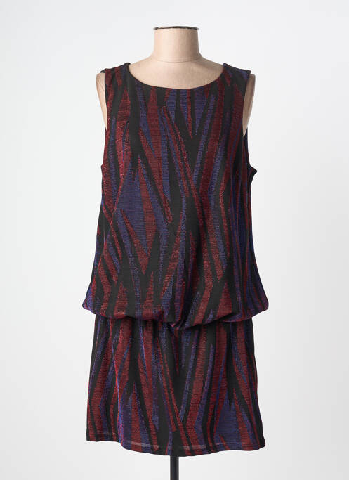 Rochie scurtă fără mâneci fără mâneci negru REVD'ELLE femme